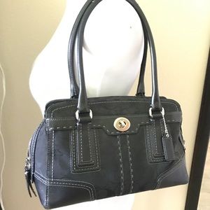 Coach Hampton Signature Canvas Tote